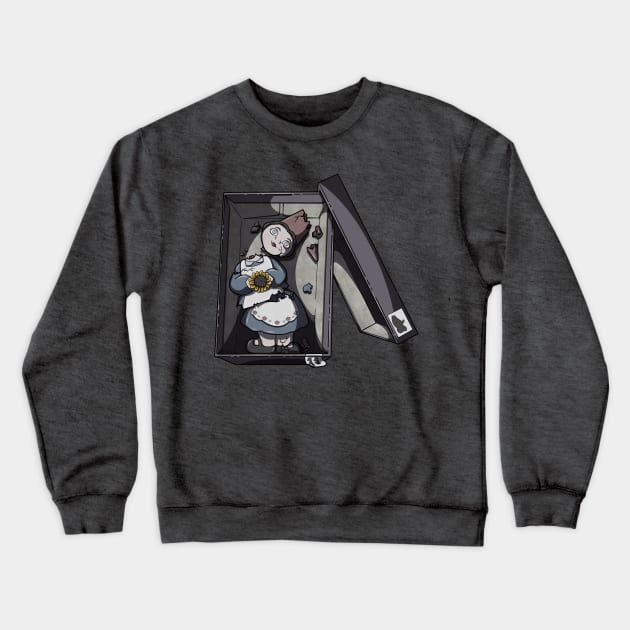 Broken Gnome Crewneck Sweatshirt by Thedustyphoenix